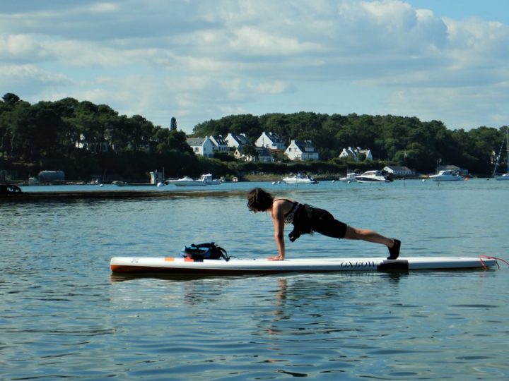 Longe cotes et paddle yoga en Septembre