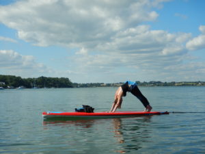 La saison du paddle/ yoga et longe-cotes / yoga est ouverte !